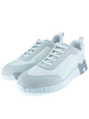 Bouncing Sneakers Mesh Suede Goatskin Blanc Blanc - HERMES - BALAAN 2