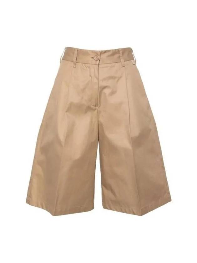 High Waist Tailored Shorts Sand - HERNO - BALAAN 2