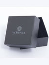 Medusa Charm Leather Bracelet Black - VERSACE - BALAAN 9