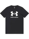 Genuine UA sports style logo t shirt 1382911 001 - UNDER ARMOUR - BALAAN 3