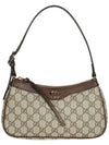 Ophidia GG Small Canvas Shoulder Bag Beige Ebony - GUCCI - BALAAN 2