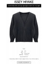 MC March Pleated Cardigan Black - ISSEY MIYAKE - BALAAN 3