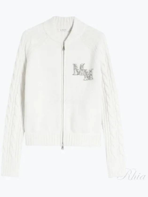 Women s Armanda zip up cardigan knitwear 006 - MAX MARA - BALAAN 1