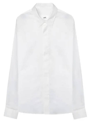 hidden button shirt - AMI - BALAAN 1