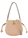 Mini Silky Calf Iris Hobo Cross Bag Beige - MULBERRY - BALAAN 4