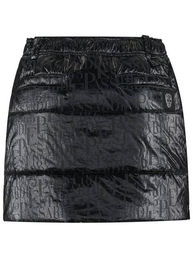 Skull padded skirt BK - PASSARDI - BALAAN 3