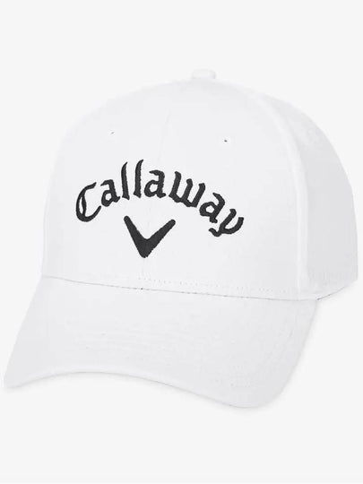 Men's Side White Ball Cap CGASA0Z1 100 - CALLAWAY GOLF - BALAAN 2