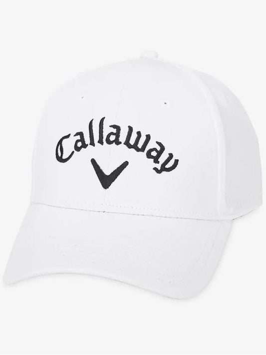 Men's Side White Ball Cap CGASA0Z1 100 - CALLAWAY GOLF - BALAAN 2