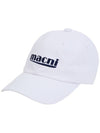 SIGNATURE LOGO BALL CAP WHITE - MACNI - BALAAN 2