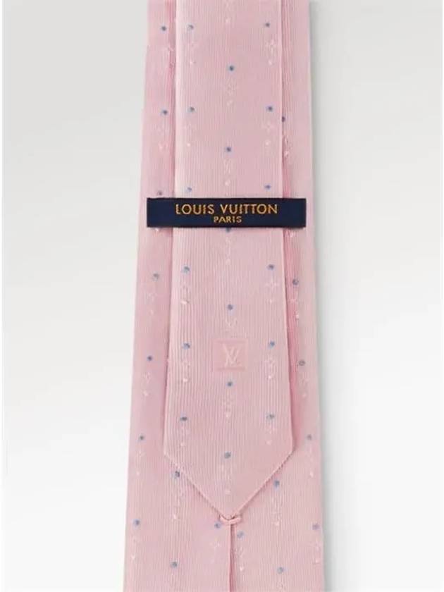 Dots On Eclipse Tie Pink - LOUIS VUITTON - BALAAN 4