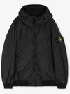 Crinkle Reps R NY Padding Black - STONE ISLAND - BALAAN 3