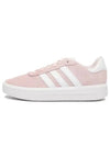 Court Silk Suede Low Top Sneakers Pink - ADIDAS - BALAAN 1