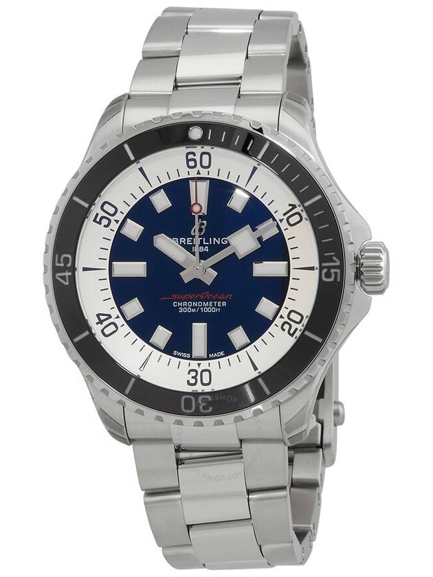 Breitling Superocean Automatic Chronometer Blue Dial Watch A17376211C1A1 - BREITLING - BALAAN 1