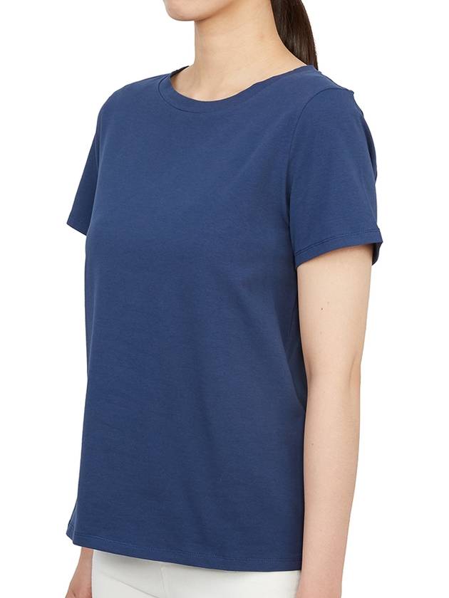 59710331650 MULTIF 004 Women s Crew Neck Short Sleeve T Shirt Straight Fit - MAX MARA - BALAAN 4