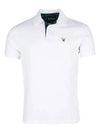 Society Polo Shirt White - BARBOUR - BALAAN 2