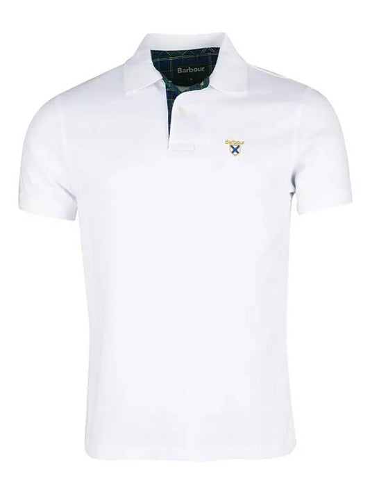 Society Polo Shirt White - BARBOUR - BALAAN 2