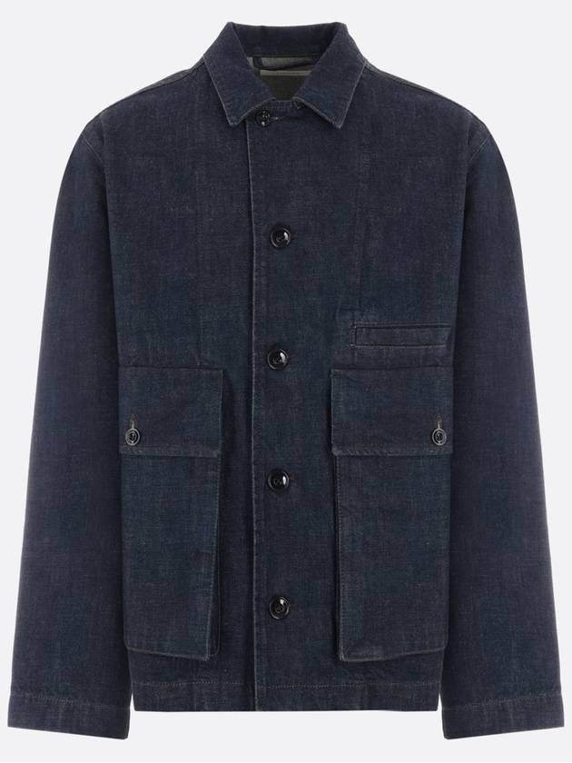 Boxy Denim Jacket Indigo - LEMAIRE - BALAAN 2