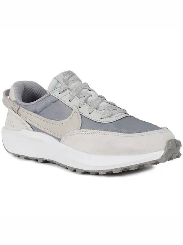 Waffle Debut Low Top Sneakers Particle Grey - NIKE - BALAAN 1