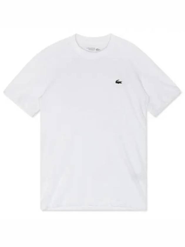 Men's Small Logo Sports Breathable Short Sleeve T-Shirt White - LACOSTE - BALAAN 2