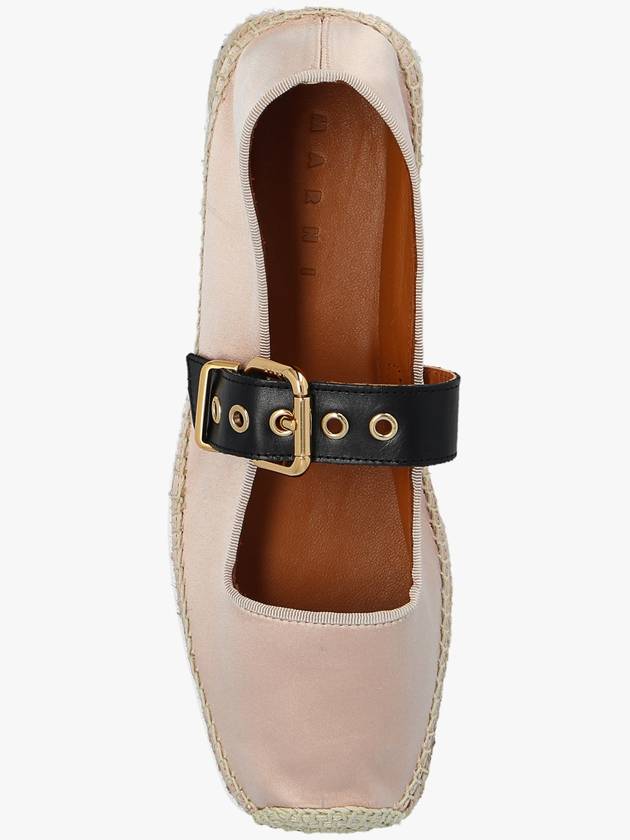 Women's Satin Petal Espadrilles Pink - MARNI - BALAAN 7