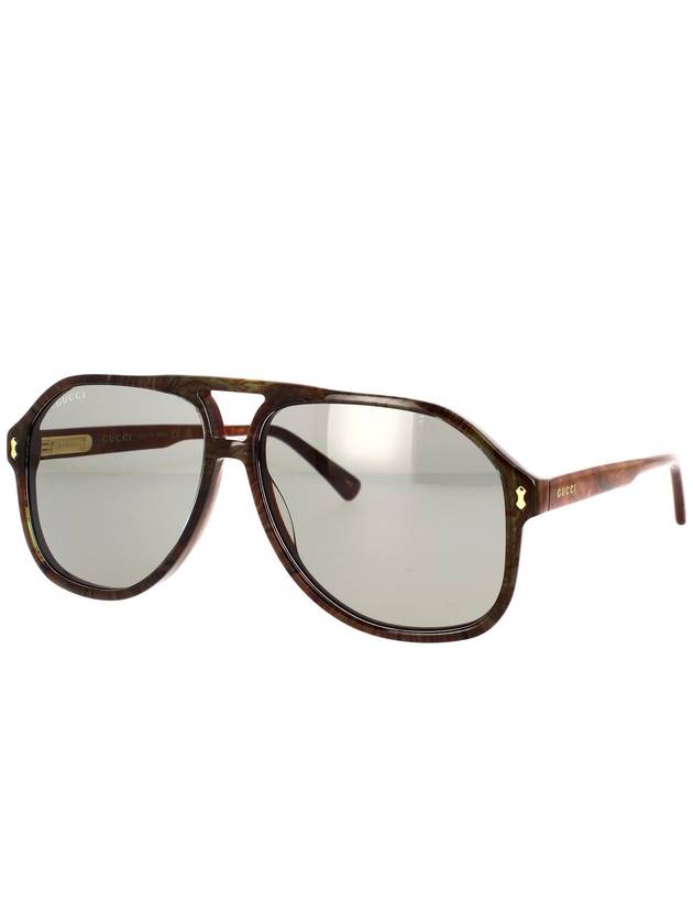 Sunglasses GG1042S003 BROWN - GUCCI - BALAAN 3