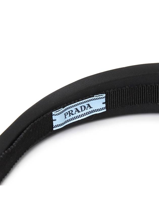 Re-Nylon Headband Black - PRADA - BALAAN 7