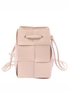 Intrecciato Cassette Small Bucket Bag Pink - BOTTEGA VENETA - BALAAN 5