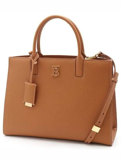 TB Monogram Embellished Tote Bag Brown - BURBERRY - BALAAN 2