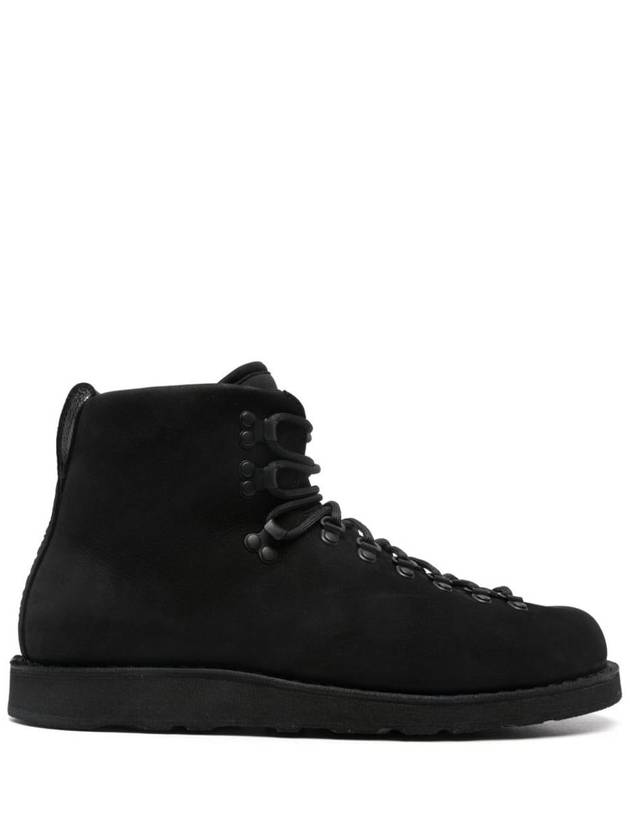 Stone Island Leather Ankle Boot Shoes - STONE ISLAND - BALAAN 1