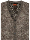 Miro Knit Cardigan Brown I5WC01BR - IOEDLE - BALAAN 4