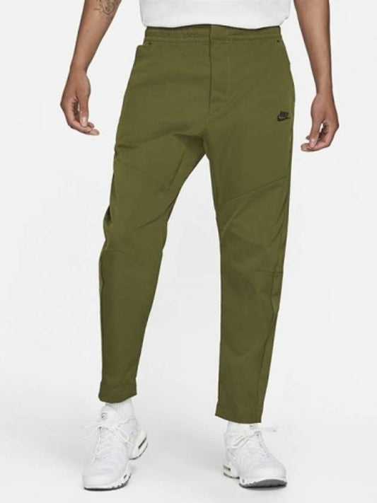 Sportswear Tech Essentials Woven Track Pants Olive - NIKE - BALAAN 2