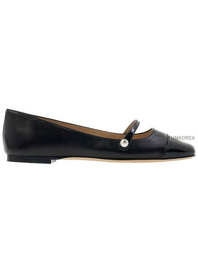 Women s Elisa Flat Shoes PTZ BLACK - JIMMY CHOO - BALAAN 2