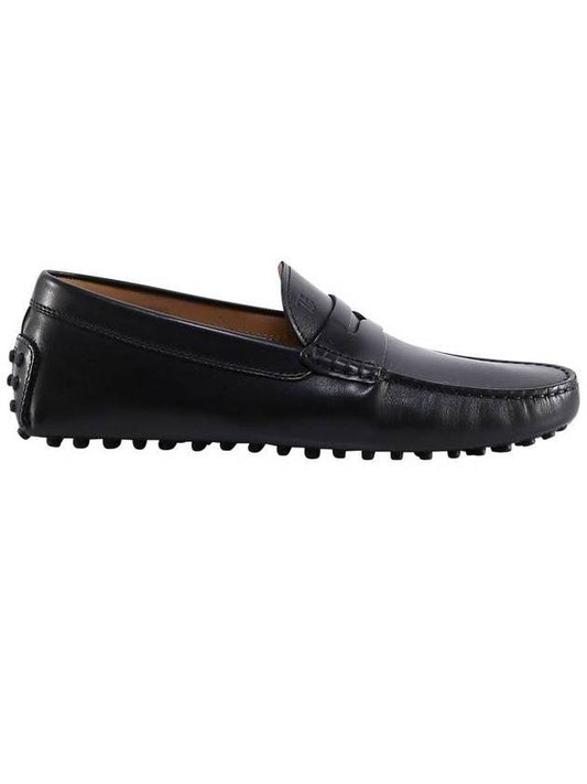 Gommino Leather Driving Shoes Black - TOD'S - BALAAN 1