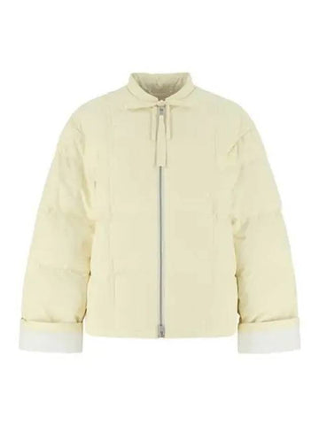 Padding Women s Goose Down Ivory - JIL SANDER - BALAAN 1