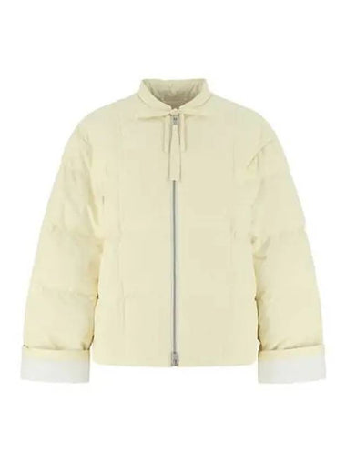 Padding Women s Goose Down Ivory - JIL SANDER - BALAAN 1