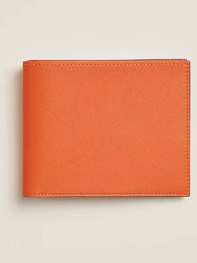 Citizen Twill Compact Men s Bicycle Wallet Orange H086490CAAA - HERMES - BALAAN 1