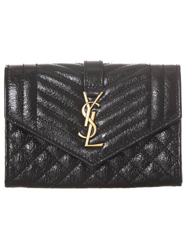 Card Wallet 756321 Black - SAINT LAURENT - BALAAN 1