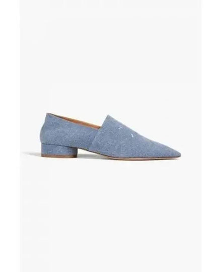 Women's Point Toe 4 Stitch Kiki Loafer Denim - MAISON MARGIELA - BALAAN 2