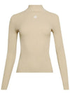 Reedition Turtle Neck Sand - COURREGES - BALAAN 3