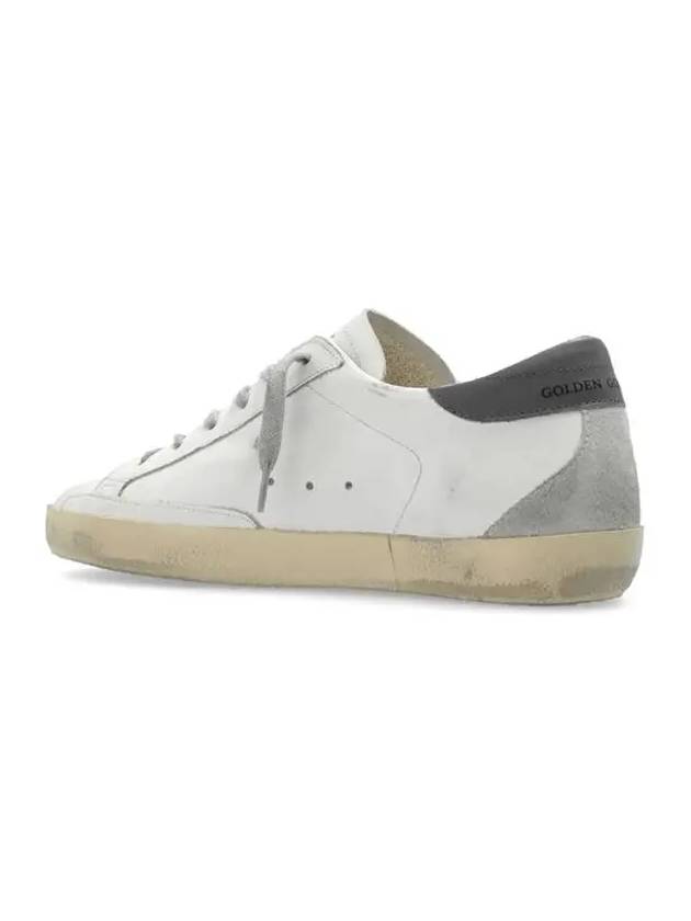 Superstar Leather Low Top Sneakers Grey White - GOLDEN GOOSE - BALAAN 5