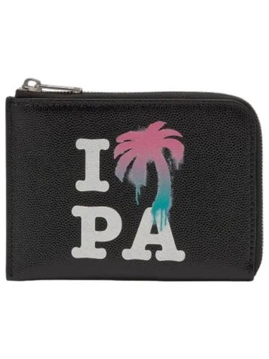 Coin Pulse Wallet Black - PALM ANGELS - BALAAN 1