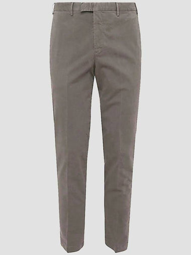 Pt Torino Grey Cotton Pants - PT TORINO - BALAAN 1