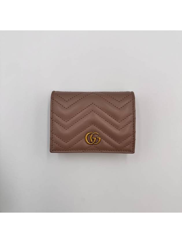 GG Marmont Card Case Wallet 466492 DTD1T 5729 - GUCCI - BALAAN 2