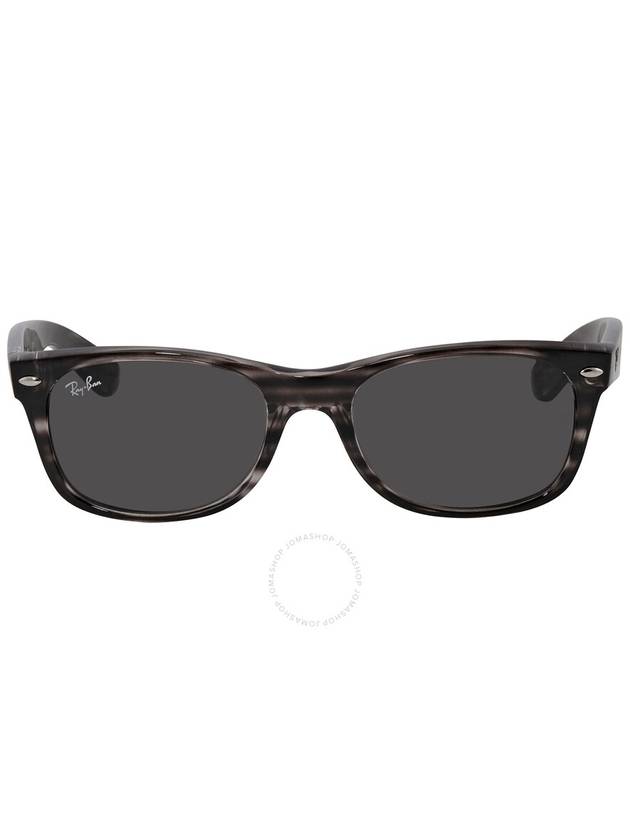 Ray Ban New Wayfarer Color Mix Dark Grey Unisex Sunglasses RB2132 6430B1 52 - RAY-BAN - BALAAN 1