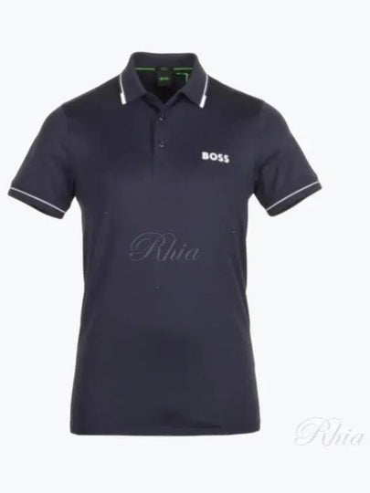 Paul Pro Slim Fit Polo Shirt Dark Navy - HUGO BOSS - BALAAN 2