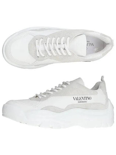 23FW 3Y2S0B17 VRN 0BO Banshee Men’s Sneakers White 998113 - VALENTINO - BALAAN 1