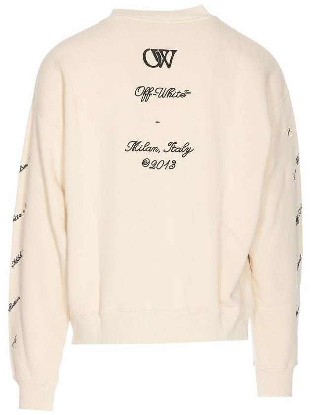 23 Logo Skate Sweatshirt Ivory - OFF WHITE - BALAAN 3