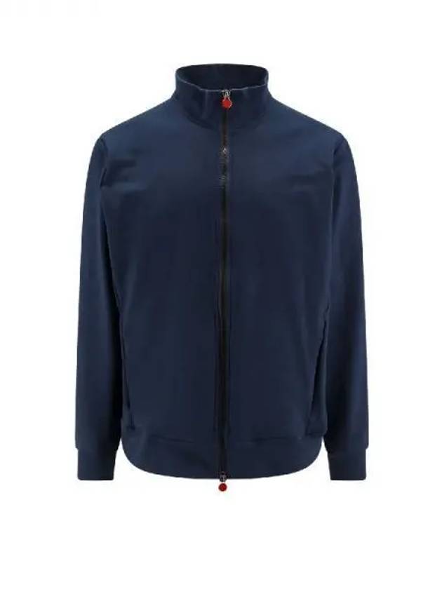 Kiton high neck cotton zip up jacket 271943 - KITON - BALAAN 1