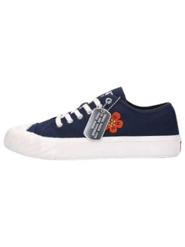 Balk Flower Sneakers Navy - KENZO - BALAAN 1