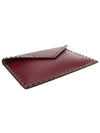 Rockstud Envelope Clutch Bag Cerise - VALENTINO - BALAAN 6